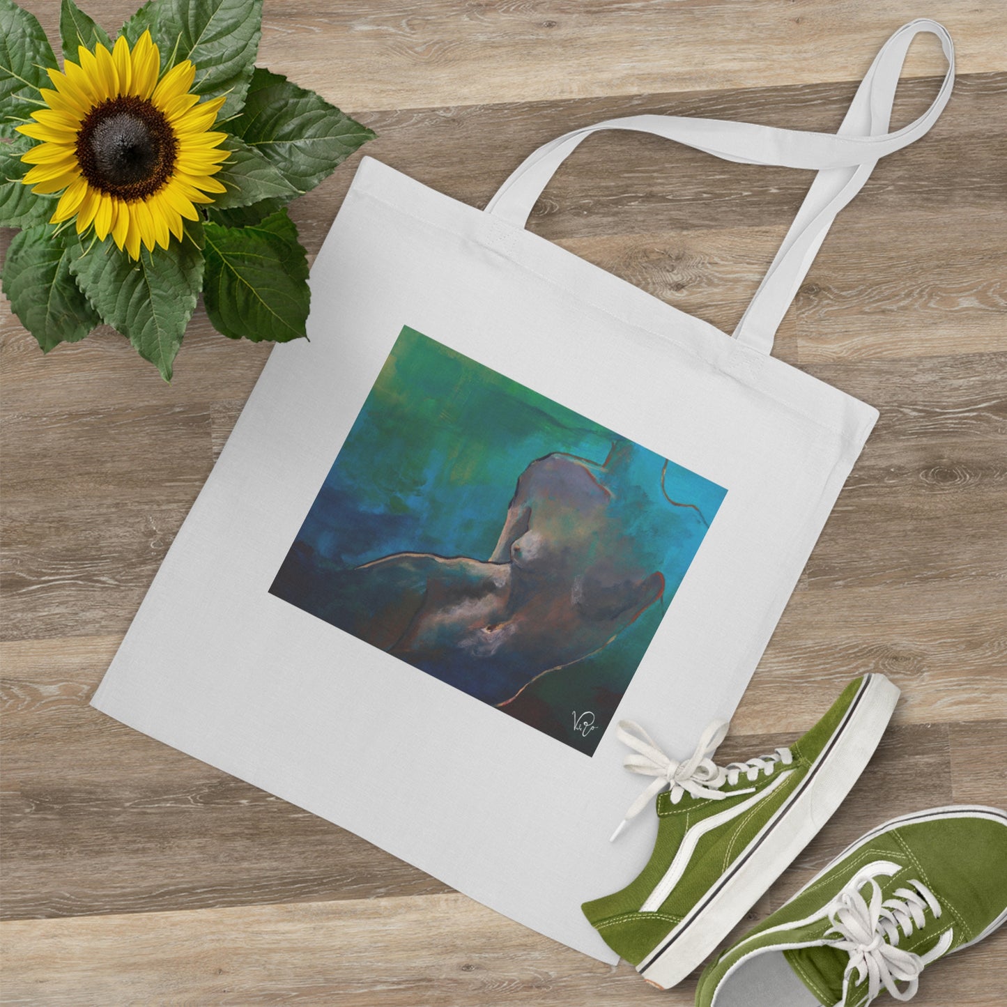 Under The Water - Artistic Tote Bag for Everyday Use
