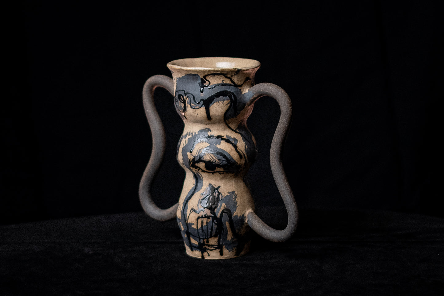 In A Marbled Dream #01 | Unique Ceramic Sculptural Vase