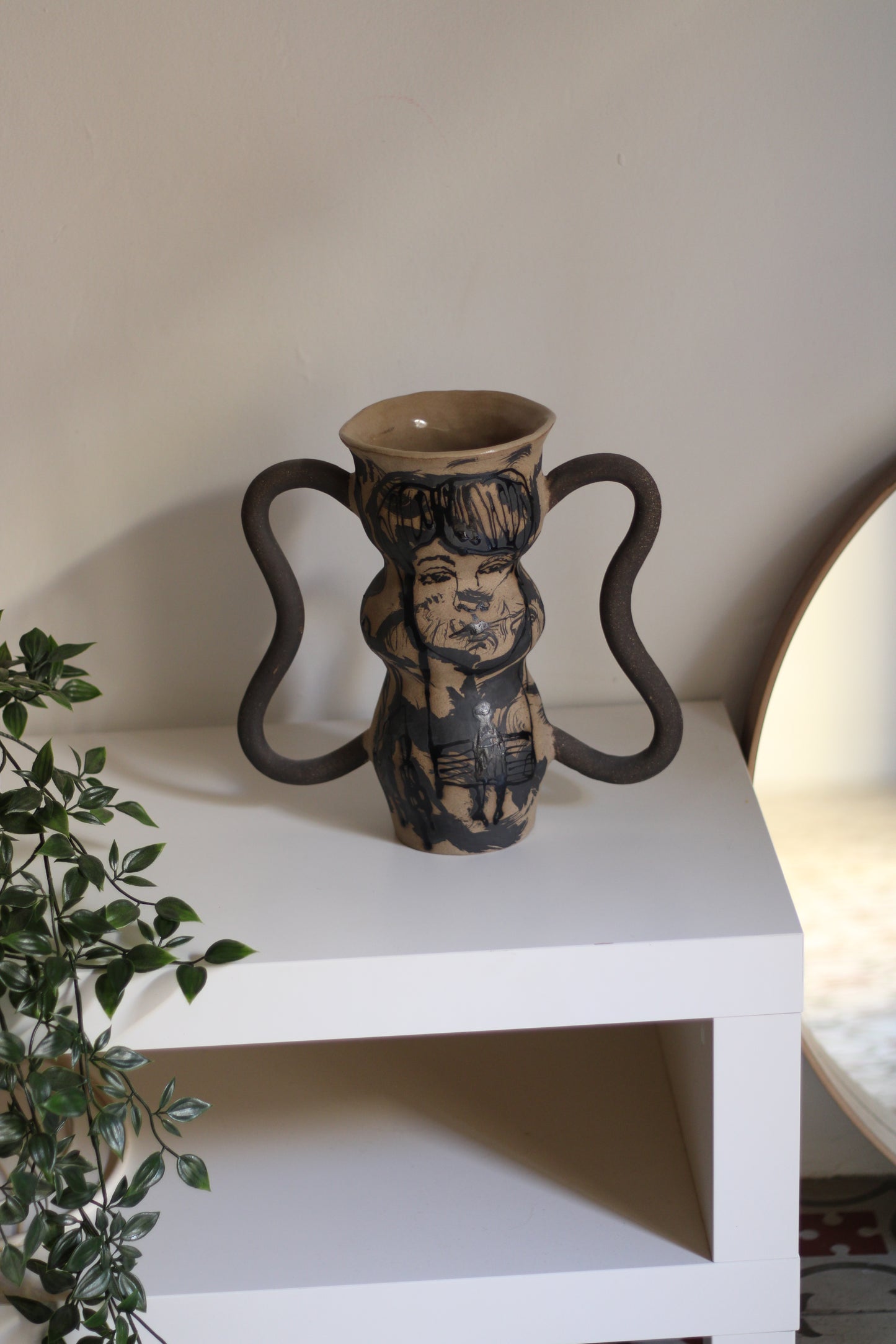 In A Marbled Dream #01 | Unique Ceramic Sculptural Vase