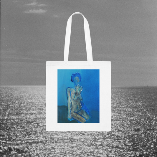 Cobalt Blue – Fine Art Tote | Canvas Bag for Everyday Use