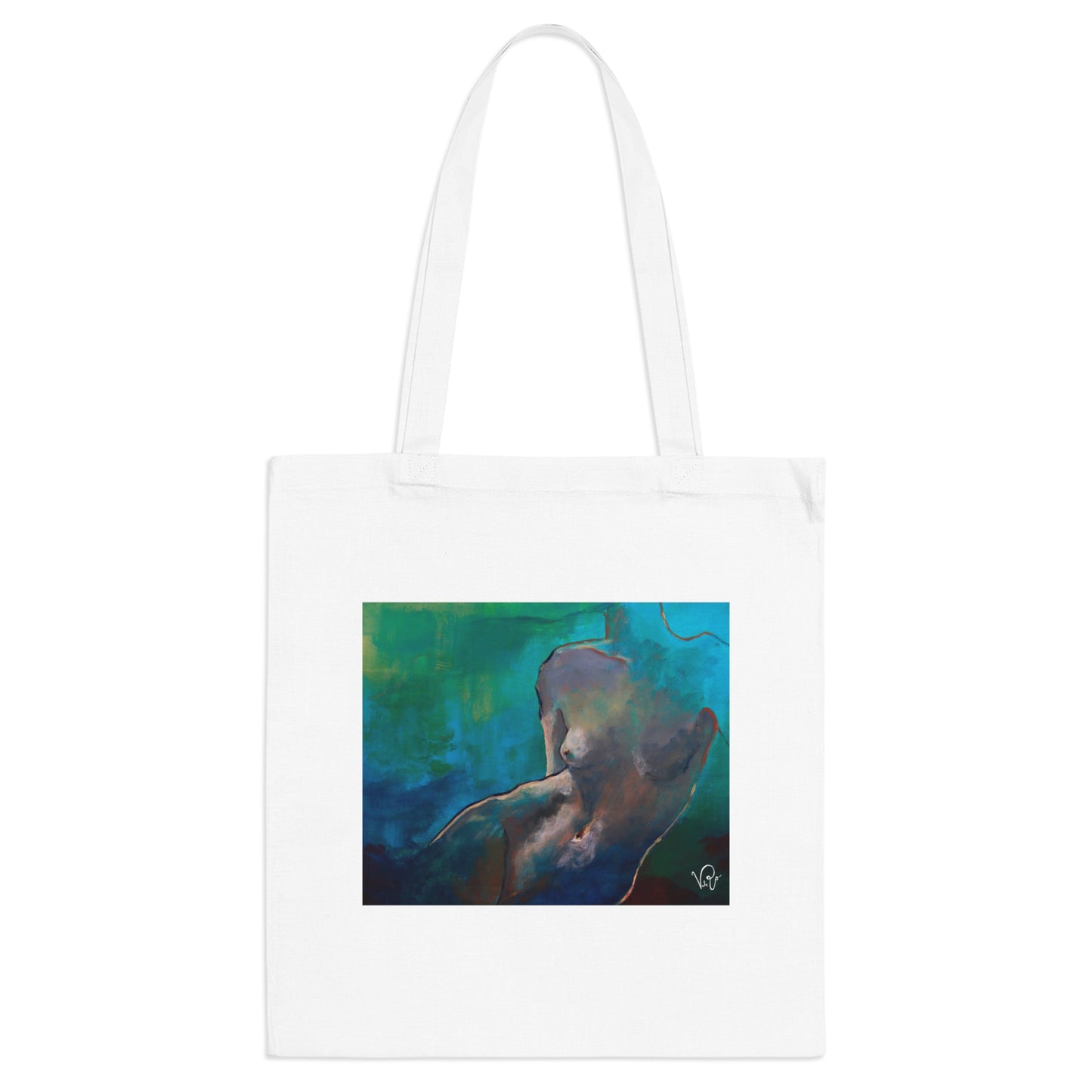 Under The Water -  Artistic Tote Bag for Everyday Use