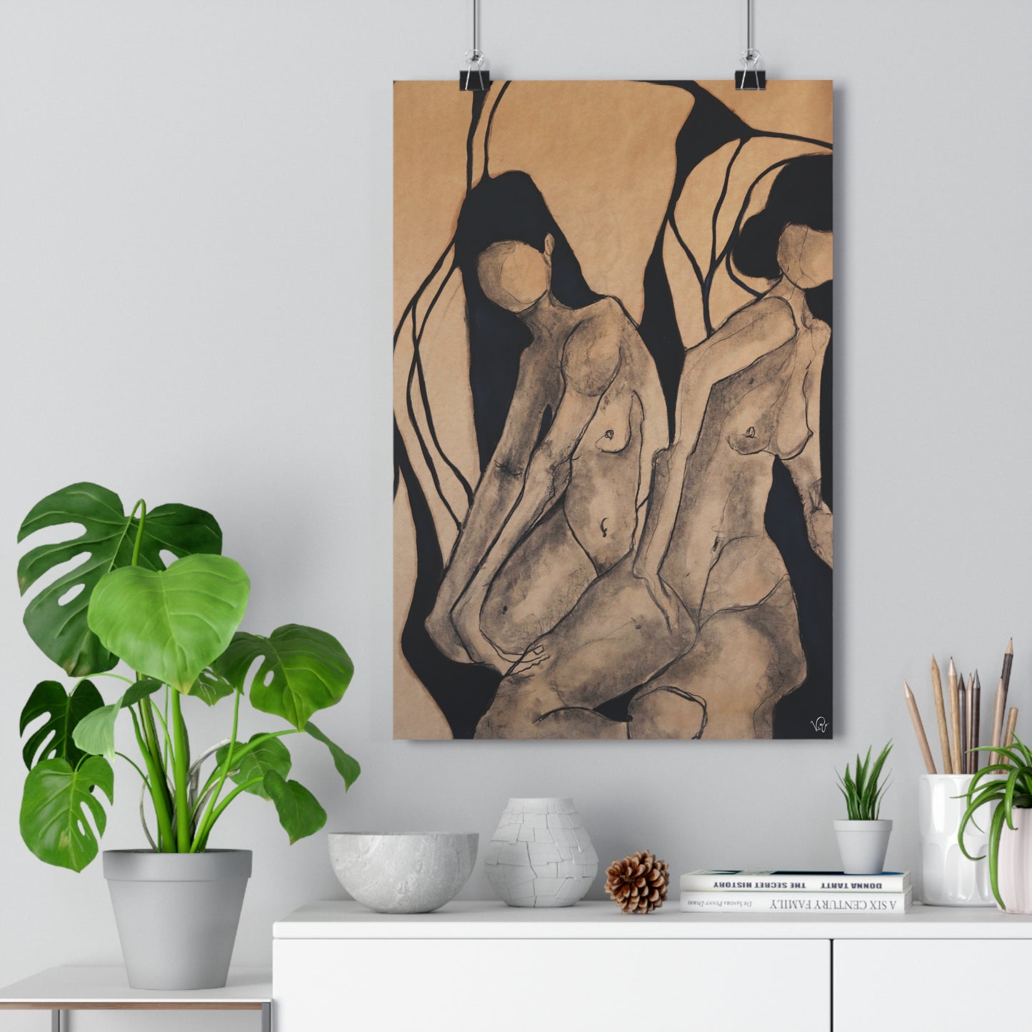 Yuka | Fine Art Print of Original Figurative Drawing