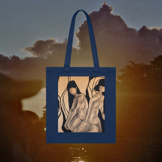Yuka – Artistic Tote Bag with Female Figure Print