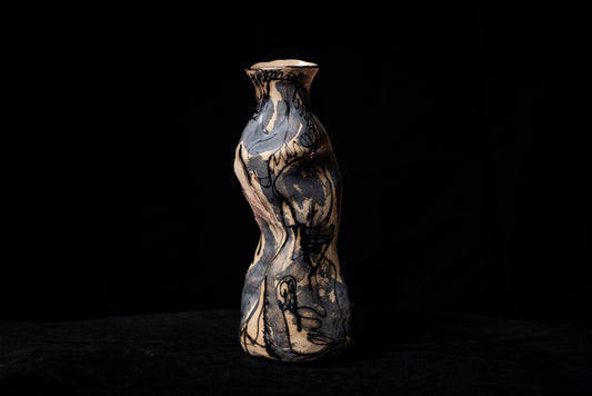 In a Marbled Dream #3 | Ceramic Sculptural Unique Vase