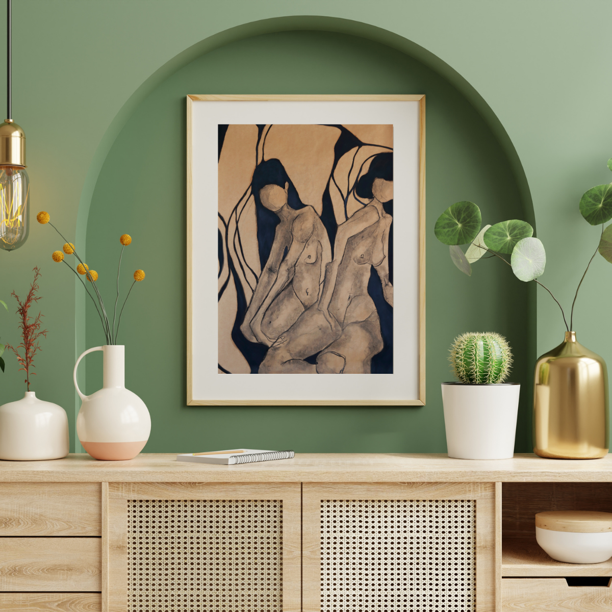 Yuka | Fine Art Print of Original Figurative Drawing